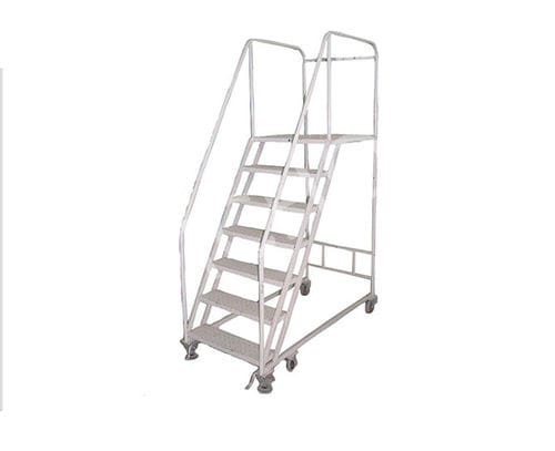 Échelle à plate-forme - NANJING TOCO WAREHOUSE EQUIPMENT CO., LTD. - pour entrepôt