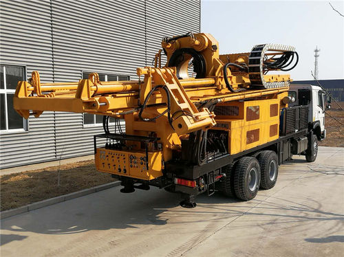 Foreuse de puits d'eau - SNR1000CS - SINOVO HEAVY INDUSTRY CO., LTD. - sur chenilles / rotative / rotative à double tête
