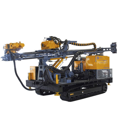 Foreuse de carottage - SD-1000 - SINOVO HEAVY INDUSTRY CO., LTD. - pour forage profond / sur chenilles / rotative