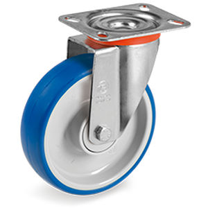 Roulette pour charges moyennes - 61CC series  - Tellure Rôta - pivotante / à platine / pour chariot