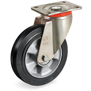 Roulette pivotante - 72AL series  - Tellure Rôta - à platine / à faible bruit / industrielle