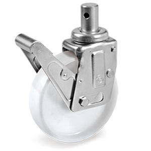 Roulette pivotante - 68 series  - Tellure Rôta - à platine / monolithique / industrielle