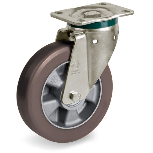 Roulette pivotante - 58 HT series - Tellure Rôta - à platine / pour chariot / industrielle