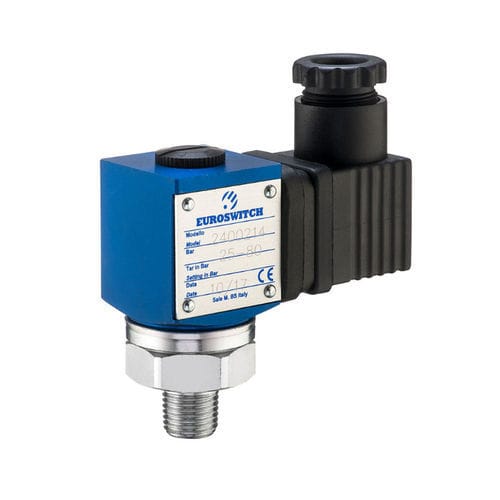 Pressostat à piston - 24  - Euroswitch - à membrane / SPDT / pour huile