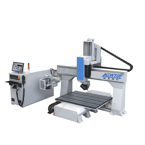 Détoureuse CNC - MC1212 - Jinan Newtop Cnc Machine Co., Ltd. - 5 axes / à une broche / type pont