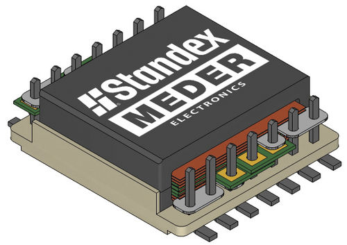 Transformateur d'isolement - P075 - StandexMeder Electronics GmbH - monophasé / à insérer / planaire