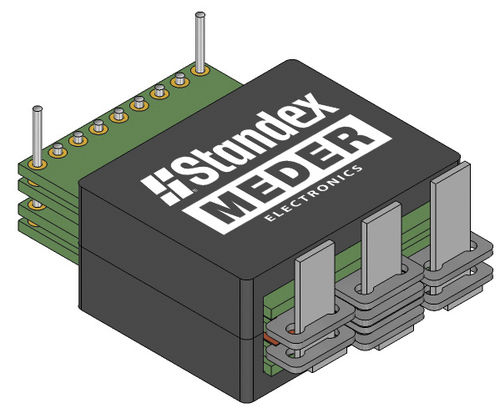 Transformateur d'isolement - P135 - StandexMeder Electronics GmbH - monophasé / SMD / planaire