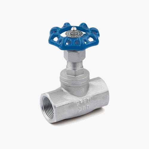 Vanne à soupape - Zhejiang Ouming Fluid Casting Industry Co., Ltd. - avec volant / de contrôle / filetée