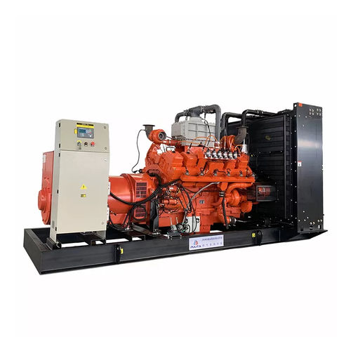 Groupe électrogène au gaz naturel - HTD-400GF - Shandong Pulita New Energy Technology Co., Ltd. - au biogaz / triphasé / stationnaire