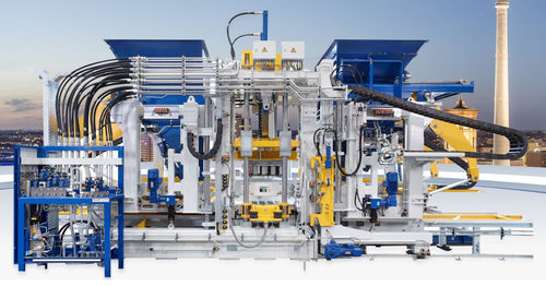 Machine de fabrication de blocs en béton - Zenith 1500-2 - Quangong Machinery Co., Ltd. - automatique / stationnaire