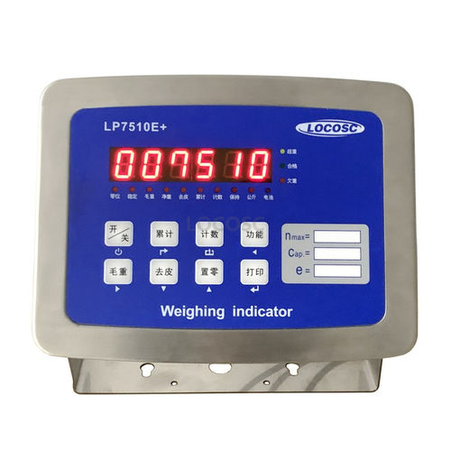 Indicateur de pesage affichage LCD - LP7510E  - Locosc Ningbo Precision Technology Co., Ltd. - portable / 4-20 mA / RS-232