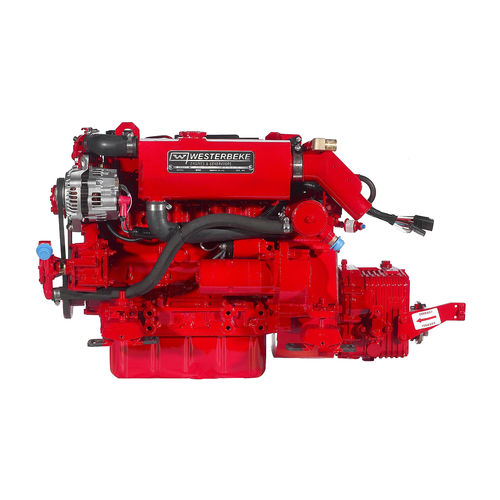 Moteur diesel - 44C Four - Westerbeke - à 4 cylindres / turbo / marin