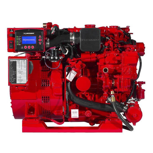 Groupe électrogène diesel - 5.0 EDC D-NET - Westerbeke - monophasé / stationnaire / 50 Hz