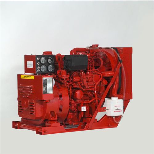 Groupe électrogène diesel - 7.5 BTDAR - Westerbeke - monophasé / stationnaire / 50 Hz
