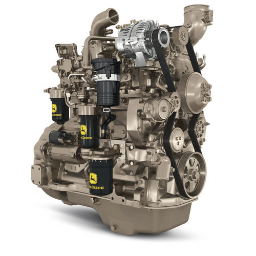 Moteur diesel - PowerTech™ PWL 4.5L - JOHN DEERE POWER SYSTEMS - 4 cylindres / à injection haute pression / compact