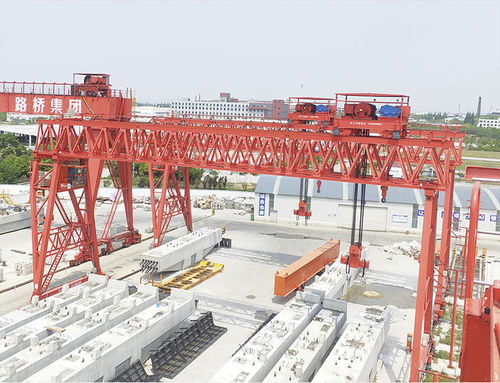 Portique sur rail - Hangzhou Nante Machinery Co., Ltd. - en acier / bipoutre