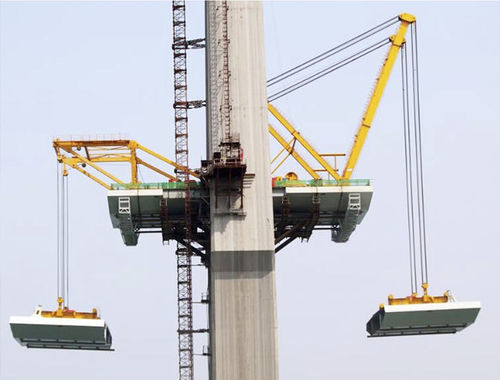 Portique de lancement travée par travée - Hangzhou Nante Machinery Co., Ltd. - pour la construction de ponts