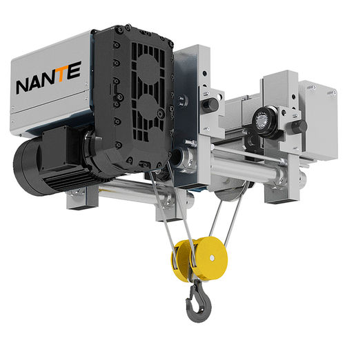 Palan électrique à câble - NHA series - Hangzhou Nante Machinery Co., Ltd. - compact / à hauteur perdue réduite / bipoutre