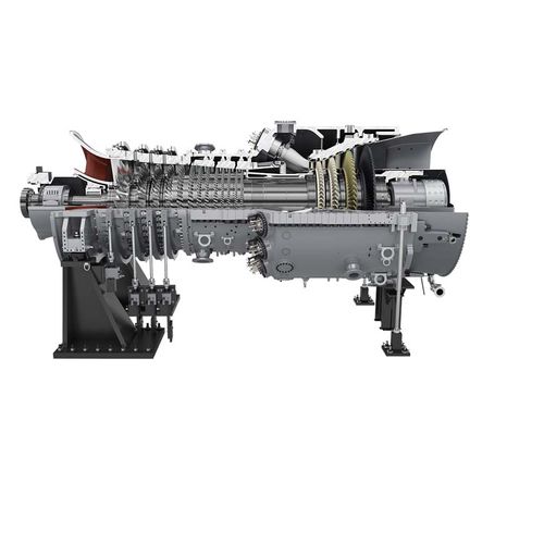 Turbine à gaz - SGT5-8000H  - Siemens Energy - Power and heat generation - pour la production d’électricité / à cycle combiné / mono-arbre