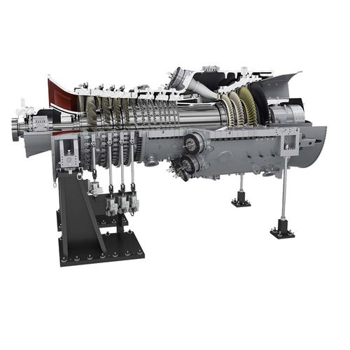Turbine à gaz - SGT6-8000H  - Siemens Energy - Power and heat generation - pour la production d’électricité / à cycle combiné / mono-arbre