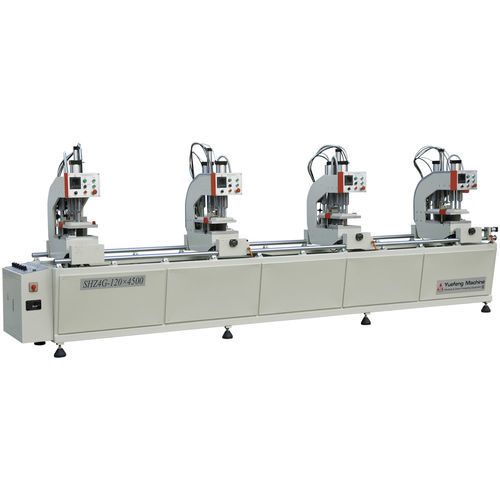 Machine de soudage contrôlée par PLC - SHZ4G-120×4500 - JINAN YUEFENG MACHINERY CO., LTD. - sur pieds / pour PVC / 380V triphasé