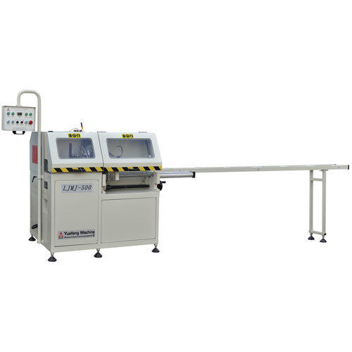 Scie circulaire - LJMJ-500 - JINAN YUEFENG MACHINERY CO., LTD. - pour aluminium / contrôlée par PLC / avec alimentation automatique