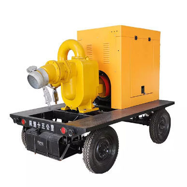Pompe à rotor - Shanghai Kaiyuan Pump Industrial Co., Ltd. - à eau / à moteur diesel / auto-amorçante