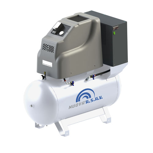 Compresseur de laboratoire - CV200DRF - Nuova Asav - à vis / d'air / à moteur électrique
