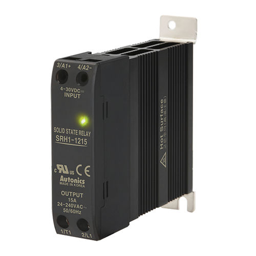 Relais statique DC - SRH1 series - Autonics - AC / monophasé / sur rail DIN