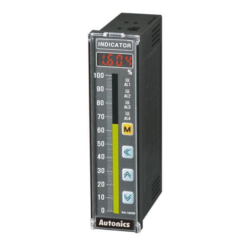 Indicateur avec afficheur à barres - KN-1000B series - Autonics - de température / avec afficheur LED / pour montage sur panneau