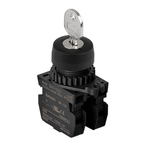 Interrupteur à clé - S2KR series - Autonics - de sélection / multipolaire / IP65