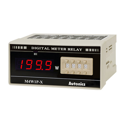 Wattmètre de puissance électrique - M4Y, M5W, M4W, M4M series - Autonics - numérique / encastrable