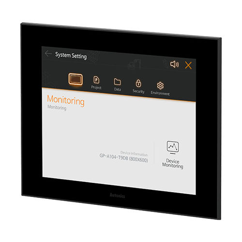Panneau d'affichage graphique - GP-A104 Series - Autonics - LCD / à écran tactile résistif / couleur