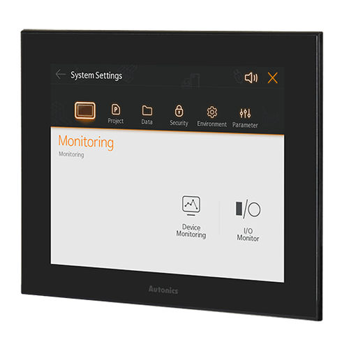 Automate programmable avec HMI intégrée - LP-A104 series - Autonics - avec E/S intégrée / pour bus CAN / RS485
