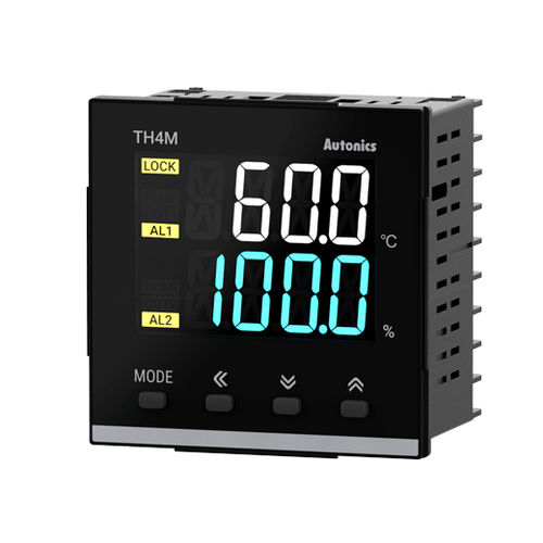 Contrôleur de température avec afficheur LCD - TH4M-24R - Autonics - avec régulation d'humidité
