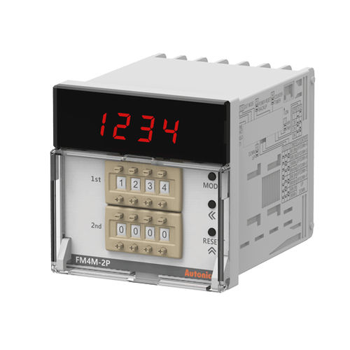 Compteur d'impulsions - FM Series - Autonics - à 6 chiffres / sur rail DIN / préréglé