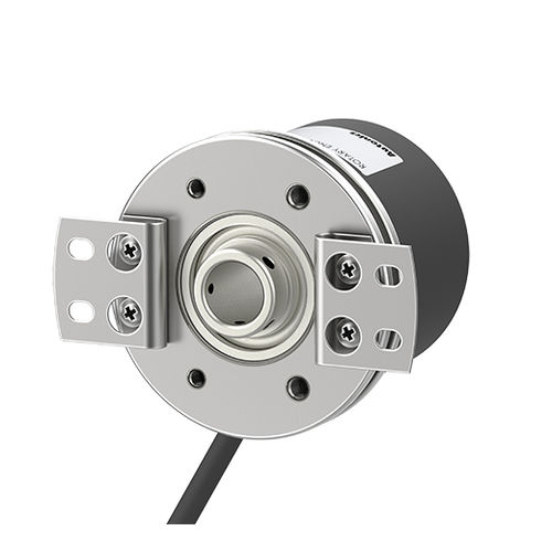 Codeur rotatif incrémental - E58HB series - Autonics - à axe creux non traversant / à bride / de haute précision