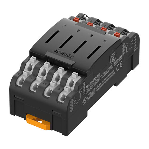 Bloc de jonction pour relais - ABL series - Autonics - sur rail-DIN / push-in / sans vis