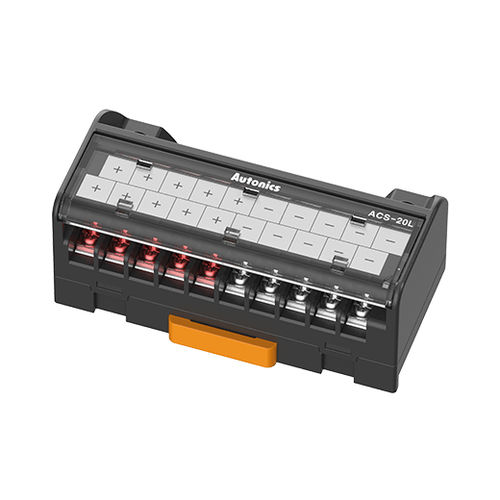 Bloc de jonction sur rail-DIN - ACS series - Autonics - pour PCB / à connexion rapide / pour module E/S