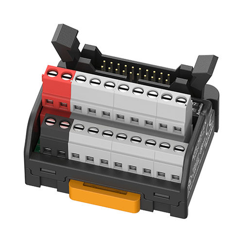 Bloc de jonction sur rail-DIN - AFR series - Autonics - à connexion à vis / à connexion rapide / pour module E/S
