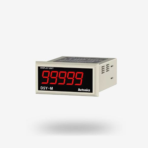 Afficheur à LED - D5Y/D5W series - Autonics - alphanumérique / à 5 chiffres / à 7 segments
