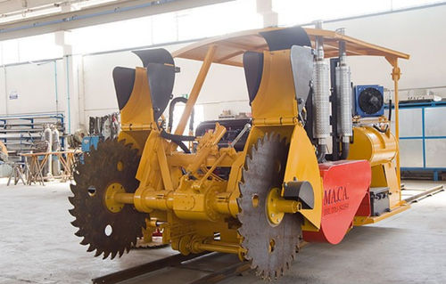 Machine de découpe pour pierre - MA.CA. DI MARCHETTI VASCO E C. - à couteau / pour acier / de blocs