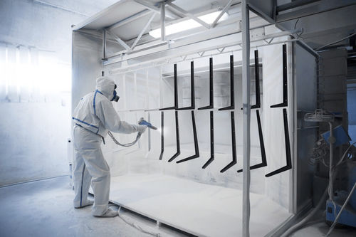 Thermolaquage de l'acier inoxydable - Mekoprint A/S - ISO 9001 / ISO 14001