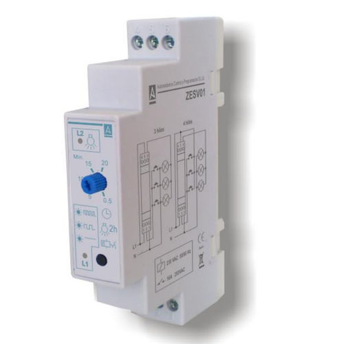 Temporisateur électronique - ZESV01 - Automatismos Control y Programación, S.L. - multifonction / de protection / encastrable