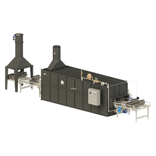 Four à tapis - Wuxi Kelai NC Machine Tool CO.,Ltd - traversant / de traitement thermique / de nettoyage