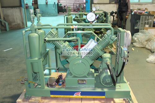 Compresseur alternatif - HV-15/0.5-9 - Wenling Toplong Electrical & Mechanical Company - d'hydrogène / à moteur électrique / stationnaire