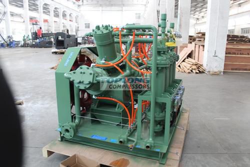 Compresseur alternatif - HV-50/0.5-9 - Wenling Toplong Electrical & Mechanical Company - d'hydrogène / à moteur électrique / stationnaire