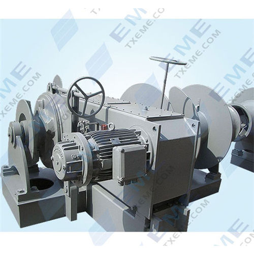 Treuil d'amarrage - TaiXing Expansion Marine Equipment Company - à double tambour / monophasé