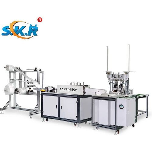 Machine à coudre et à souder pour non-tissés - NK-UMM06 - GD SCARA ROBOT CO., LTD. - pour masques chirurgicaux / fixe / automatique