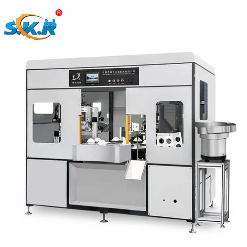 Machine à coudre et à souder pour non-tissés - SKR-E10 - GD SCARA ROBOT CO., LTD. - pour masques de protection / fixe / PLC